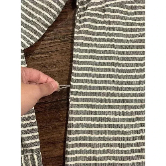 Abercrombie And Fitch Women’s Collared Striped‎ Mini Dress Small - Picture 3 of 5